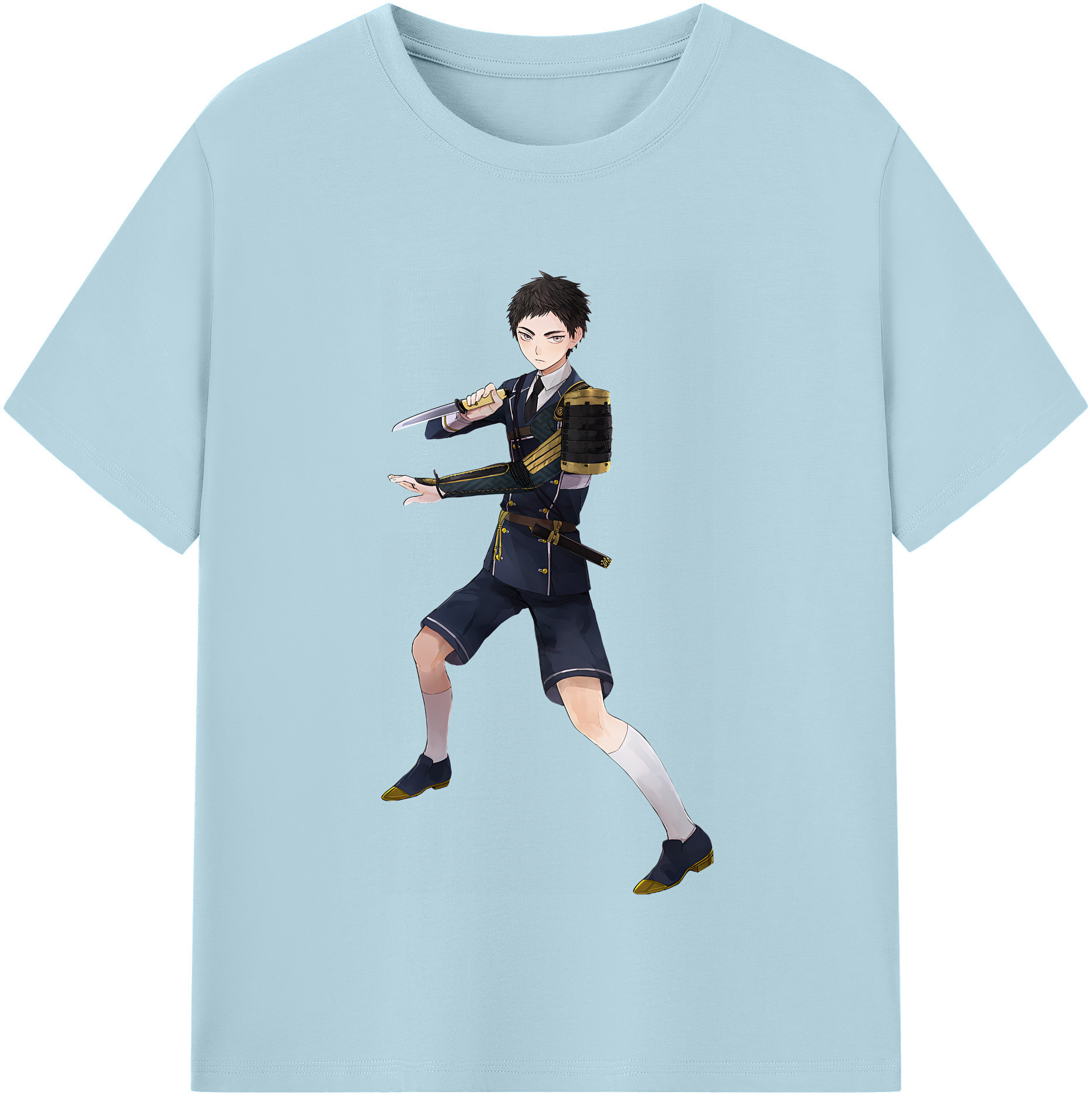 （画像用） 刀剣乱舞 Touken Ranbu 綿100％半袖Tシャツ（フロントプリント）